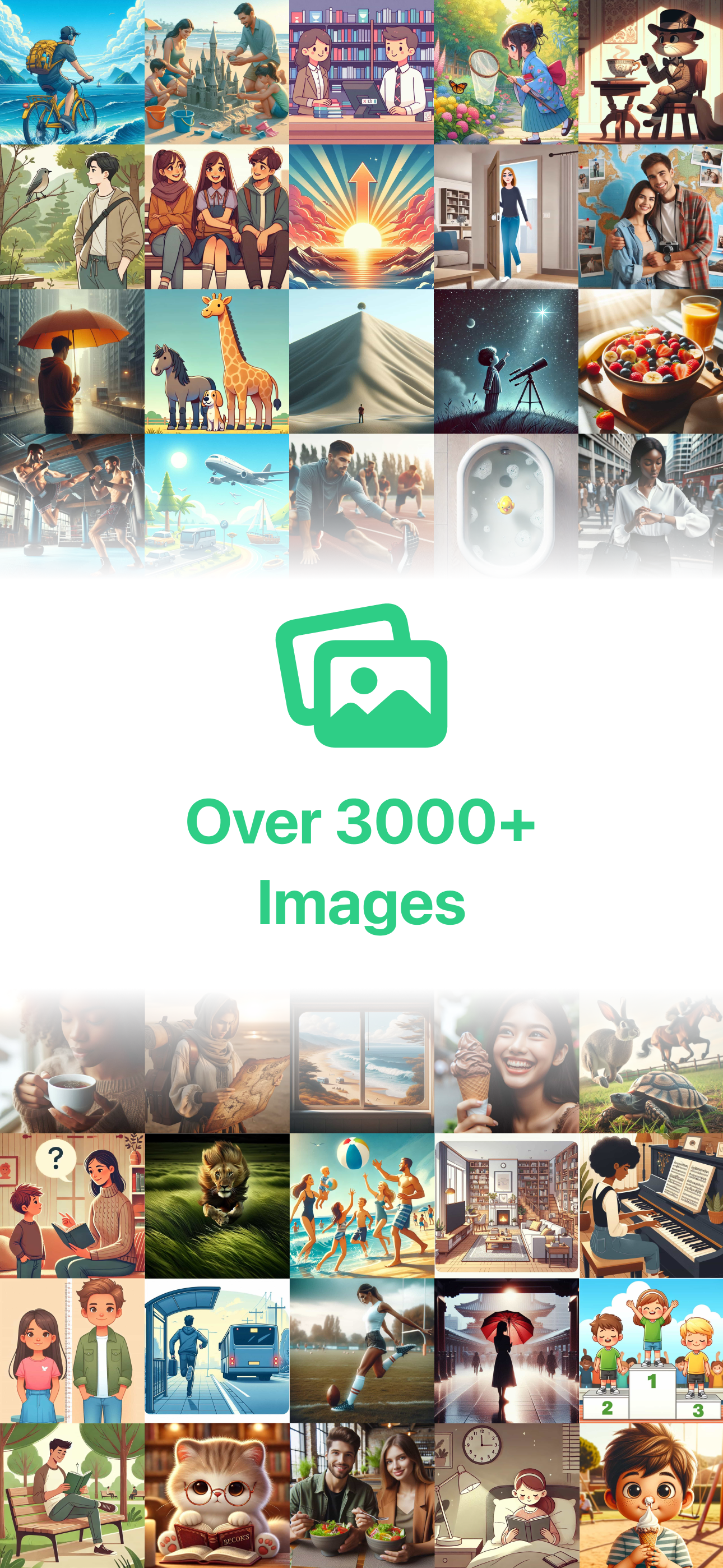 LingoDex has over 3000+ images